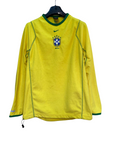 2002 Brazil Nike Ronaldo Rivaldo Ronaldinho Jacket Authentic (L)