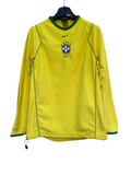 2002 Brazil Nike Ronaldo Rivaldo Ronaldinho Jacket Authentic (L)