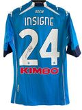 2020 Napoli Home Match Issue Lorenzo Insigne Firmado Signed (S)