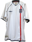 2002 England David Beckham World Cup Authentic (M)