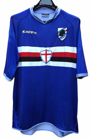 2005 Sampdoria Genoa Italy Kappa Home (L)
