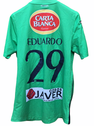 2012 Rayados Monterrey Concacaf Green Match Issue Eduardo Code 7 (M)