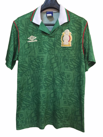 1993 Mexico Home Authentic World Cup USA (L)