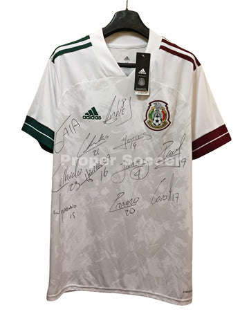 2021 Mexico Visita Firmado Signed Raul Tecatito Herrera Chucky (M)