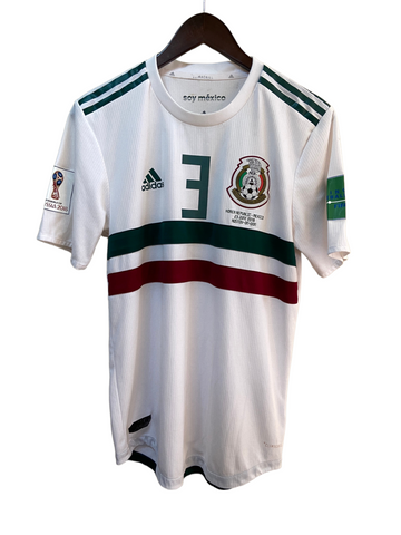 2018 Mexico Match Issue Carlos Salcedo Away (M)