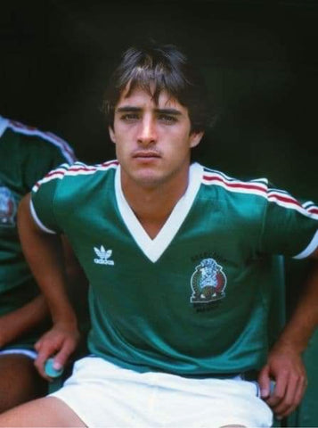 1985 Mexico Adidas Match Issue Raul Servin (M)