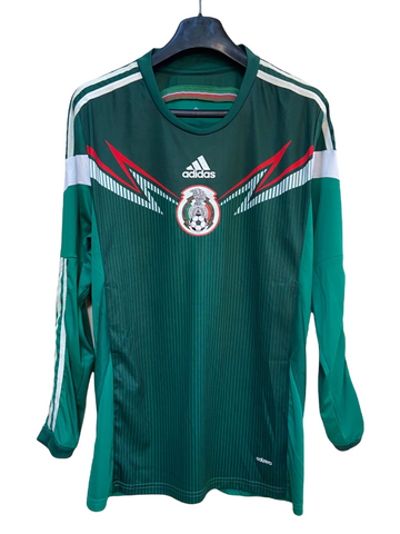 2016 Mexico Adidas World Cup Brazil Long Sleeve (M)