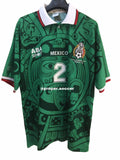 1998 Mexico Calendario Azteca Aba Sport Claudio Suarez Authentic (XL)