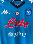 2020 Napoli Home Match Issue Lorenzo Insigne Firmado Signed (S)