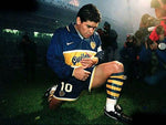 1996 1997 Boca Juniors Home Nike Quilmes Maradona (L)