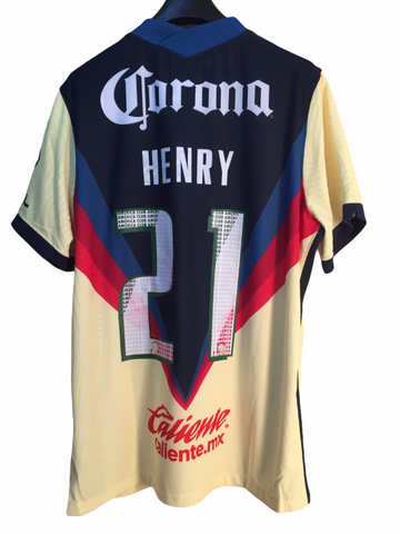 2020 Club Aguilas America Henry Martin Home Tricolor Vapor (XL)
