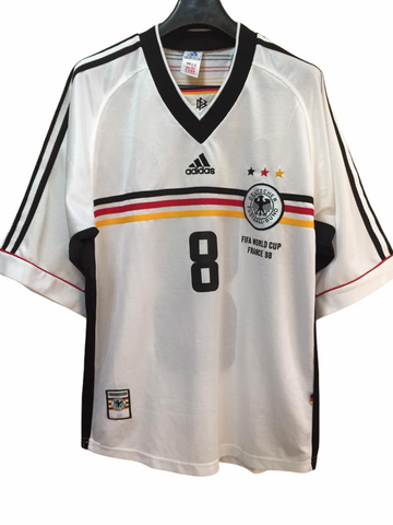 1998 Germany Lutther Matthaus World Cup Authentic (L)