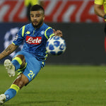 2021 Napoli Europa League Lorenzo Insigne Firmado Signed (M)