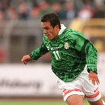 1997 Mexico Cuauhtemoc Blanco Epoca Firmado Autografiada (L)