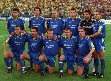 1997 Juventus Home Kappa Authentic Zidane (L)