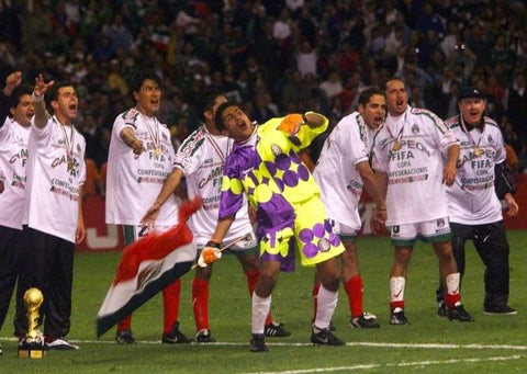 1999 Mexico Campeon Confederaciones Firmado Signed (L)