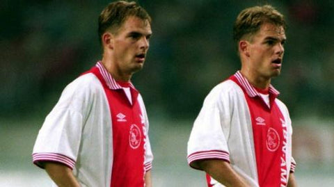 1994 1995 Ajax Home Umbro Holland Frank De Boer (L)